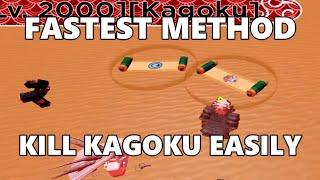 *Fastest* Way To Kill Kagoku Boss! | Shindo Life | Shindo Life Codes