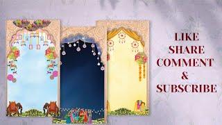 Free & Wedding Invitation background download | Wedding Invitation Video Download