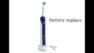 A NEW BATTERY FOR MY ORAL-B TOOTHBRUSH