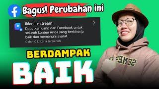 Dampak Baik Perubahan Kebijakan Monetisasi Iklan In-Stream Facebook bagi Kreator, khususmya Pemula