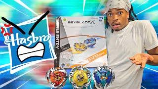 I CHEATED ON HASBRO AND TRIED UX BEYBLADES