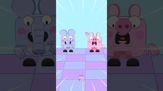 Edmond and George Pig Fight Over panties  #peppapig #animationmeme #peppapigparody #funnycartoon