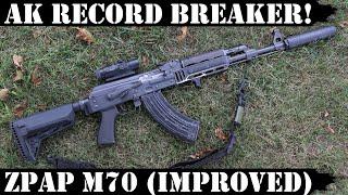 AK Record Breaker! ZPAP M70 (Improved) - 4,000 Rounds!