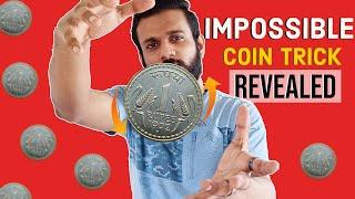 IMPOSSIBLE COIN Vanish Magic Trick Revealed|Malayalam magic Tutorial|Visual Magix