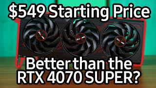 Sapphire Pulse Radeon RX 7900 GRE vs RTX 4070 vs RTX 4070 SUPER