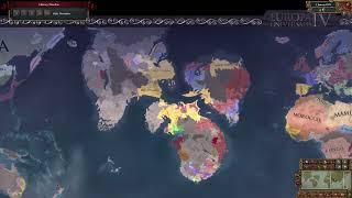 Eu4 timelapse Random New World enabled