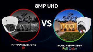 Dahua IPC-HDW3849H-AS-PV Full Color 8MP VS HDW2831EN-S-S2 IR IP Camera