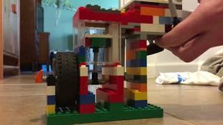 Lego 1 Cylinder Vacuum Engine II Connecting Rod Failure