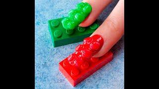 WOW  How to make sculpted nails with strawberries  #nails #makeover #fruit