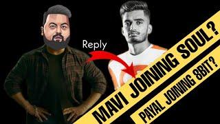 ️ Goldy Bhai Reply on Mavi Joining Soul & Payal Joining 8bit