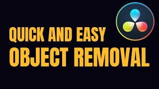 Instant Object Removal in DaVinci Resolve: Quick and Easy Tutorial