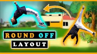 Round off layout backflip कैसे करें। full tutorial step by step |