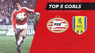 AMAZING STRIKE Romário  | TOP 5 GOALS #PSVRKC