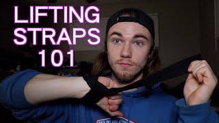 HOW TO USE LIFTING STRAPS FOR DEADLIFTS, DUMBBELLS, ETC!