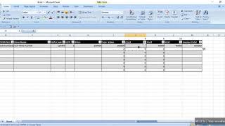 GST Data Entry Form in Excel