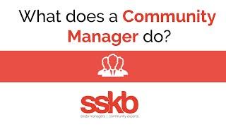 What does a Community Manager Do?