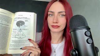 ASMR LEYENDO EL MEJOR LIBRO DEL MUNDO LECTURA "Deja de ser Tu" (parte 2)