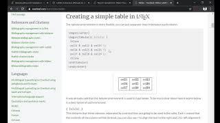 9  Tables in LaTeX |  Thesis in LaTeX | SRM Institute of Science and Technology