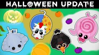 NEW MOPE.IO HALLOWEEN UPDATE IS HERE !! NEW SKINS GAMEPLAY SHOWCASE