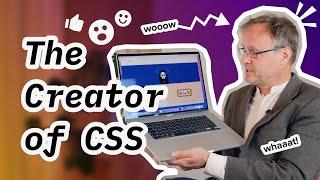 The Creator of CSS Reacts to Creative Coding  | DevByte