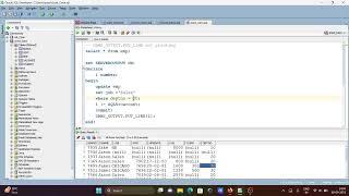 How to solve dbms output put line not working in sql