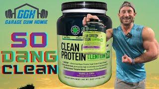 GREEN & CLEAN! | Clean Machine Clean Green Protein with Lentein Review