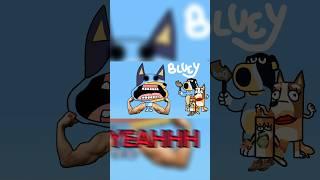 Bluey intro but it’s awesome #bluey #animation