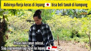 istri Jepang pun senyum manis ketika hasil kuli di Jepang aku beli tanah di Indonesia