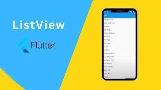 Creating a ListView Inside a Column in Flutter - Tutorial for Beginners