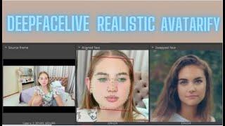 Realistic Video Calling with Deepfacelive Avatarify Tutorial | Make Your Virtual Avatar Look Amazing