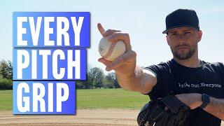 Pitch Grips for the Curveball, Slider, Changeup, Sinker & Cutter