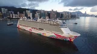 20170607 Norwegian Joy visiting Hong Kong (maiden call)