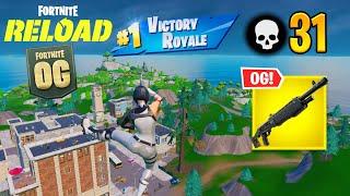 Fortnite Reload | High Kill Solo vs Squads Ranked Gameplay (Keyboard & Mouse)