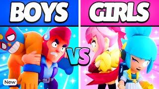 Can 3 Mythic Girls Beat 3 Mythic Boys in Brawl Stars??