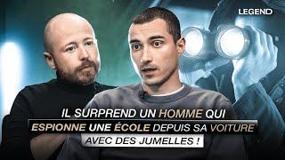 IL SURPREND UN HOMME QUI ESPIONNE UNE ÉCOLE DEPUIS SA VOITURE AVEC DES JUMELLES !