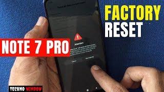 How to Factory Reset Redmi Note 7 Pro