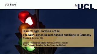 The New Law on Sexual Assault and Rape in Germany