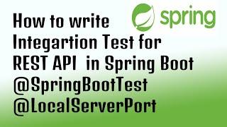 Integration test using spring boot