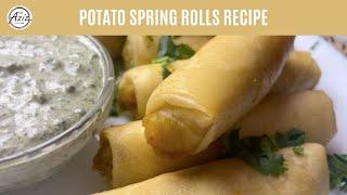 Potato Spring Rolls • How To Make Spring Rolls • Ramadan Recipes • Homemade Spring Rolls