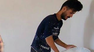 The Nomadic Life: A Day with Mohammad Reza and Zainab - Painting a Room