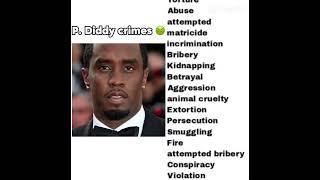 What didn’t Diddy do. #pdiddy #crime#news#fyp #funny