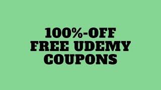 Udemy Coupon Code October 2023 | 100% OFF | Best Free Udemy Courses