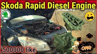 How to Make Skoda Rapid Diesel Engine Repair Head assembly in Dhyani Motor