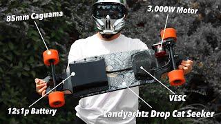 How to Build a DIY Electric Skateboard *15lb Landyachtz College Campus Commuter*