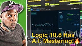 The Logic Pro 10.8 Update Now has A.I. Mastering!! 