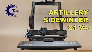 It's big: Artillery Sidewinder X1 V4 3D printer assembly and review