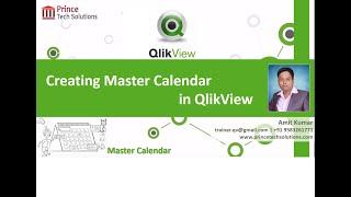 QlikView Tutorial | Creating Master Calendar in QlikView