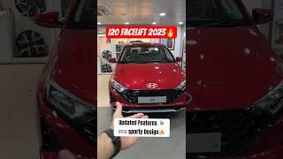 I20 Facelift 2023 with updated features                    #hyundaii20 #newi20 #trendingshorts