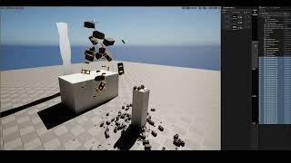 Unreal Engine - Bake Simulation using Blueprint / Simulate Keyboard Key Press, Editor Utility Widget