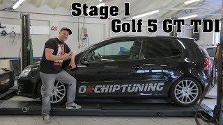 OK-Chiptuning - VW Golf 5 GT 2.0TDI 170PS | Stage 1 !!!